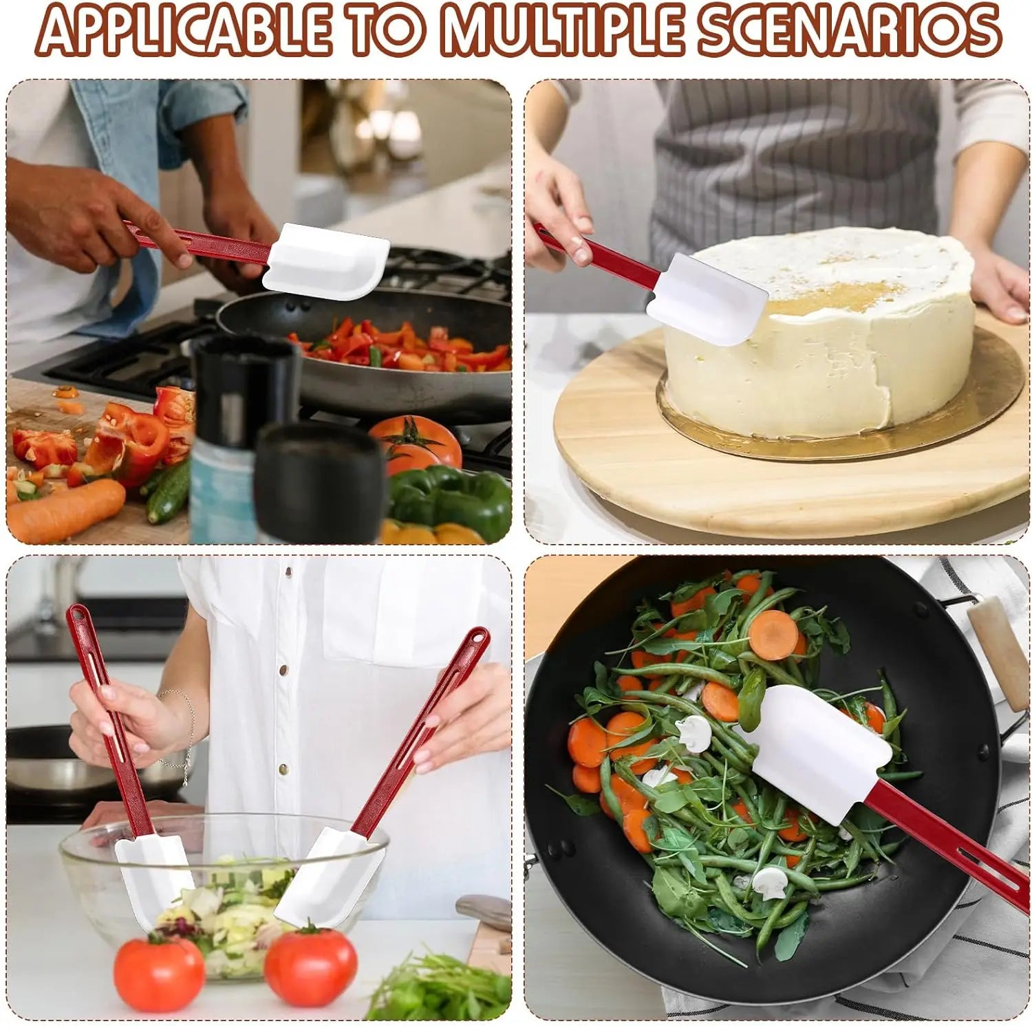 spatule en silicone pour cuisson au four