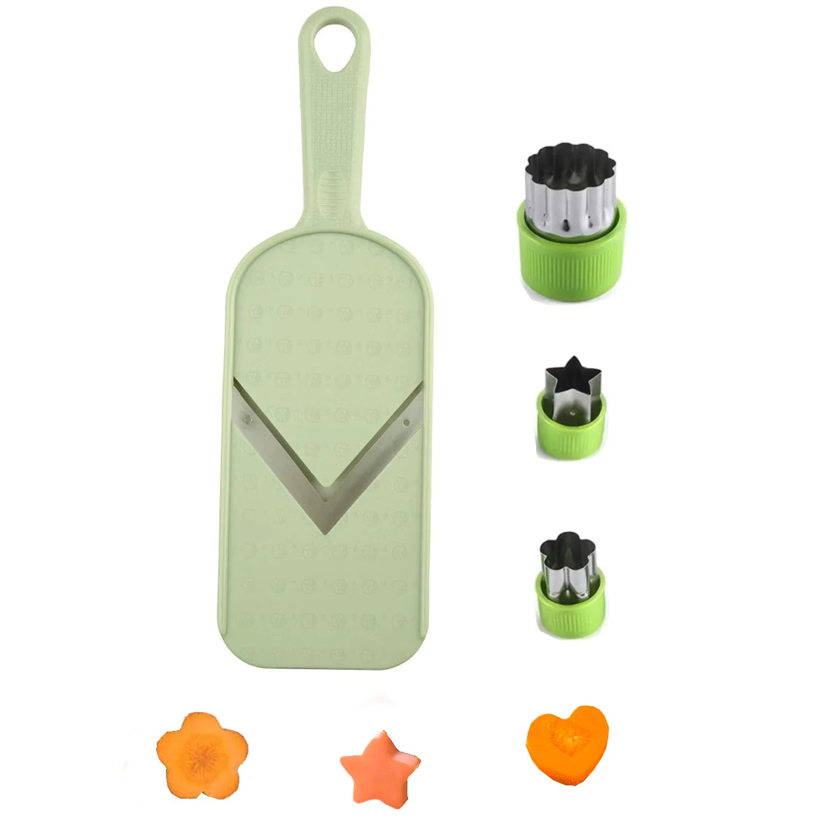 mandoline pour trancher en acier inoxydable avec brosse