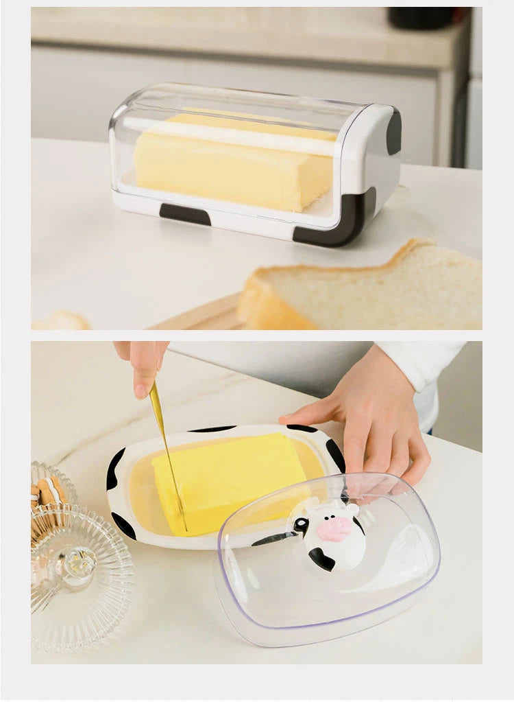container pour beurre et fromage