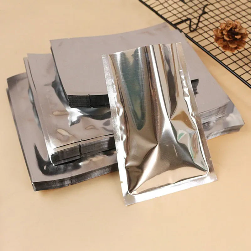 Sachets Zip Alimentaires Hermétiques Écologiques - Lot de 100 pièces