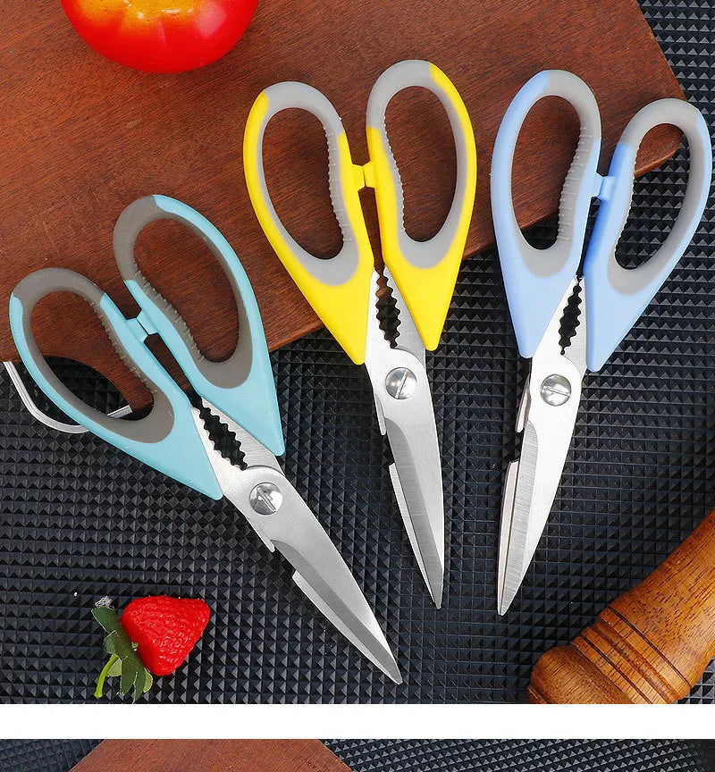 ciseaux en acier pour préparation culinaire