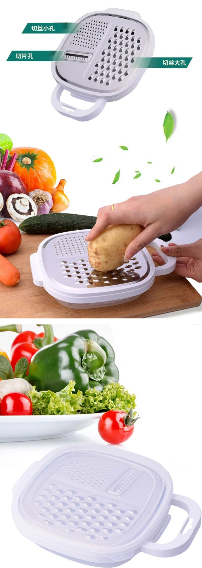 mandoline de cuisine pour trancher et râper facilement