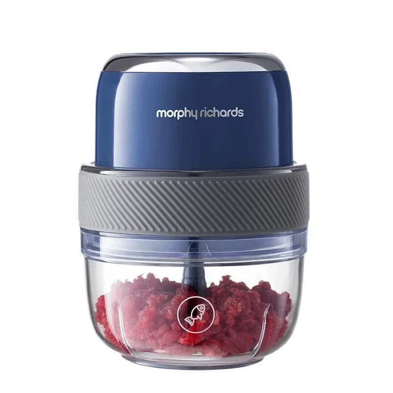 Hachoir à viande 2L rechargeable sans fil avec 3 bols MR9403