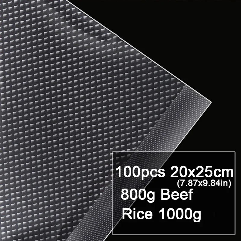 Sacs Sous Vide Hermétiques Lot de 100 Pièces - BPA Free
