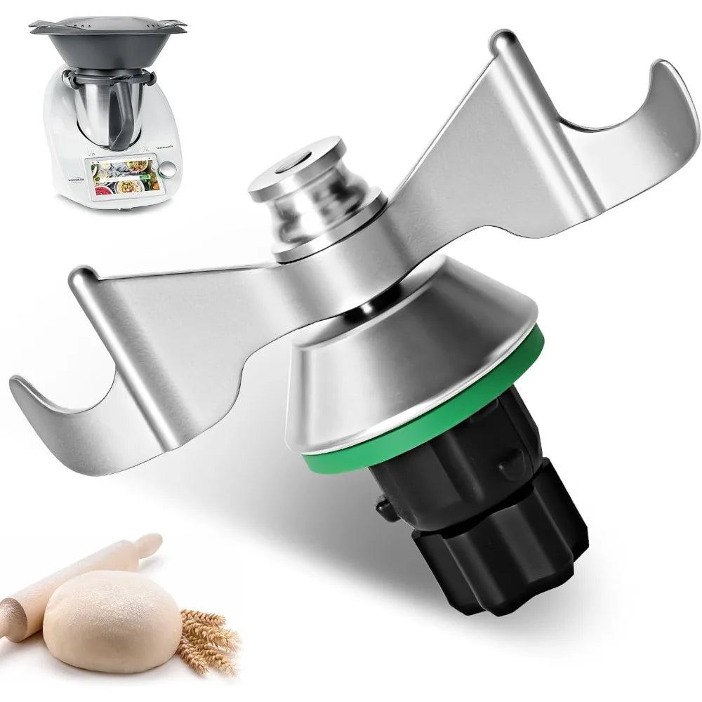 Couteau Pétrin Thermomix TM5 / TM6 / TM7 Inox – Lame à Pâte à Bords Émoussés
