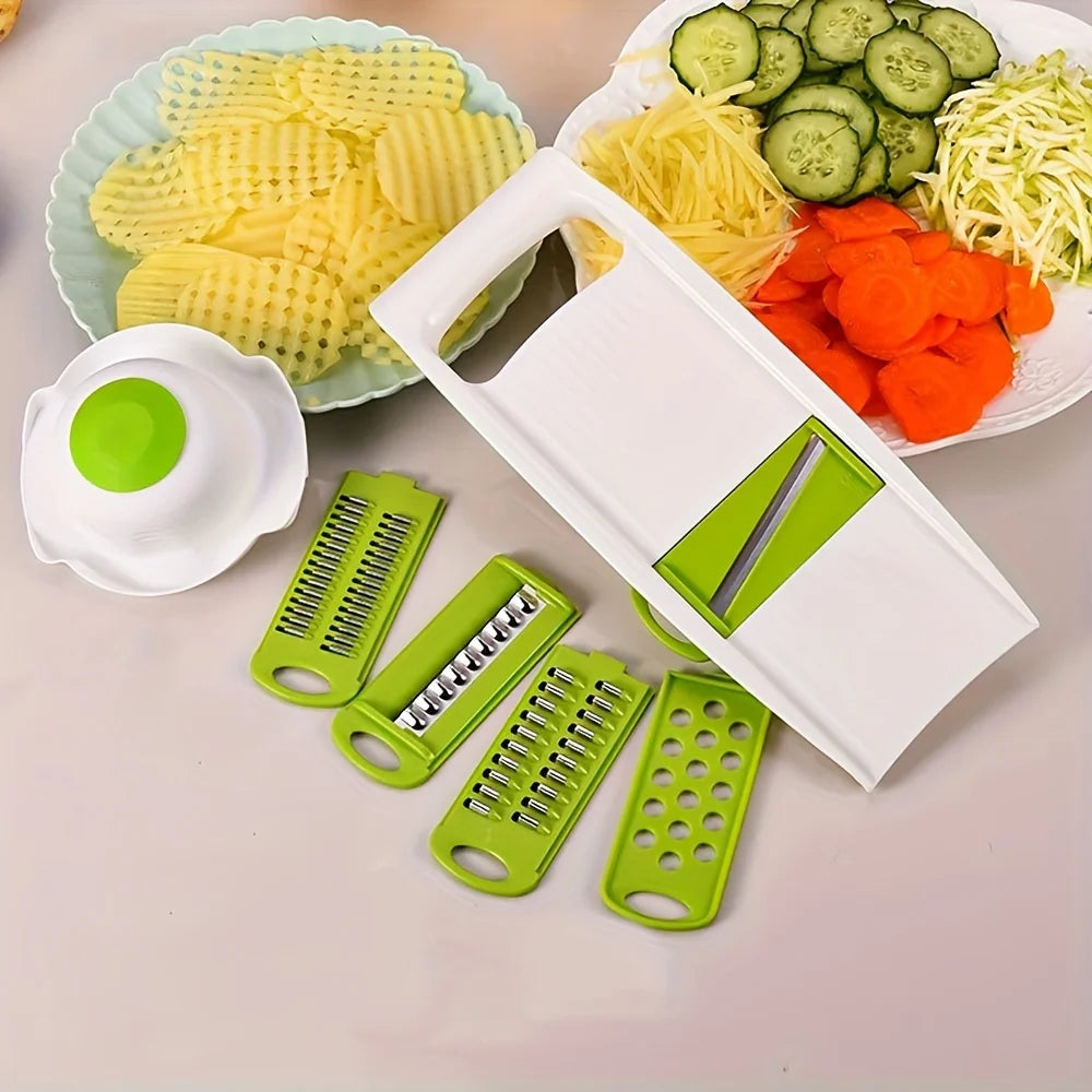 mandoline à trancher en acier inoxydable pour légumes