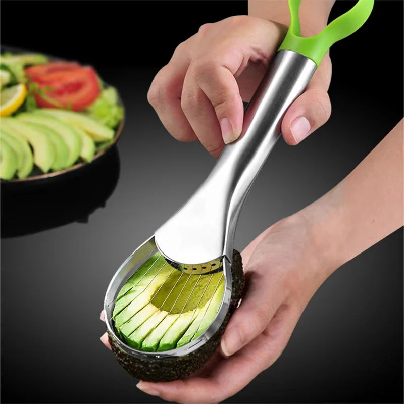 outil de cuisine inox éplucheur et dénoyauteur