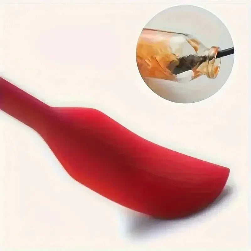 Set Spatules Silicone 3 Pièces | Résistantes à la Chaleur pour Confitures et Pots