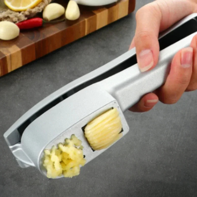 outils de cuisine en aluminium pour hacher l'ail