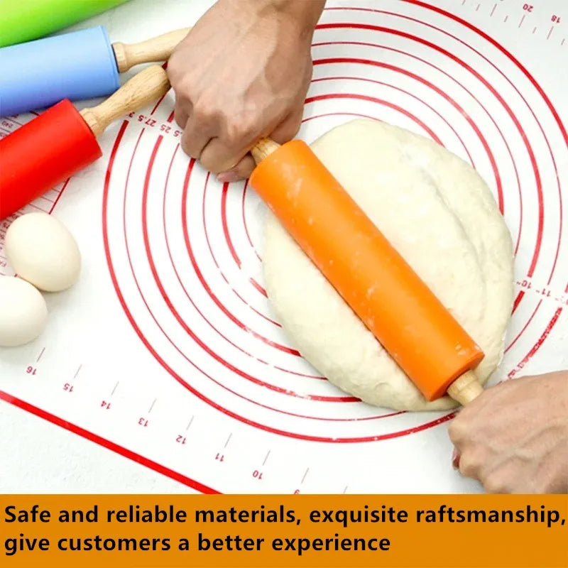 rouleur à pâtisserie avec poignées