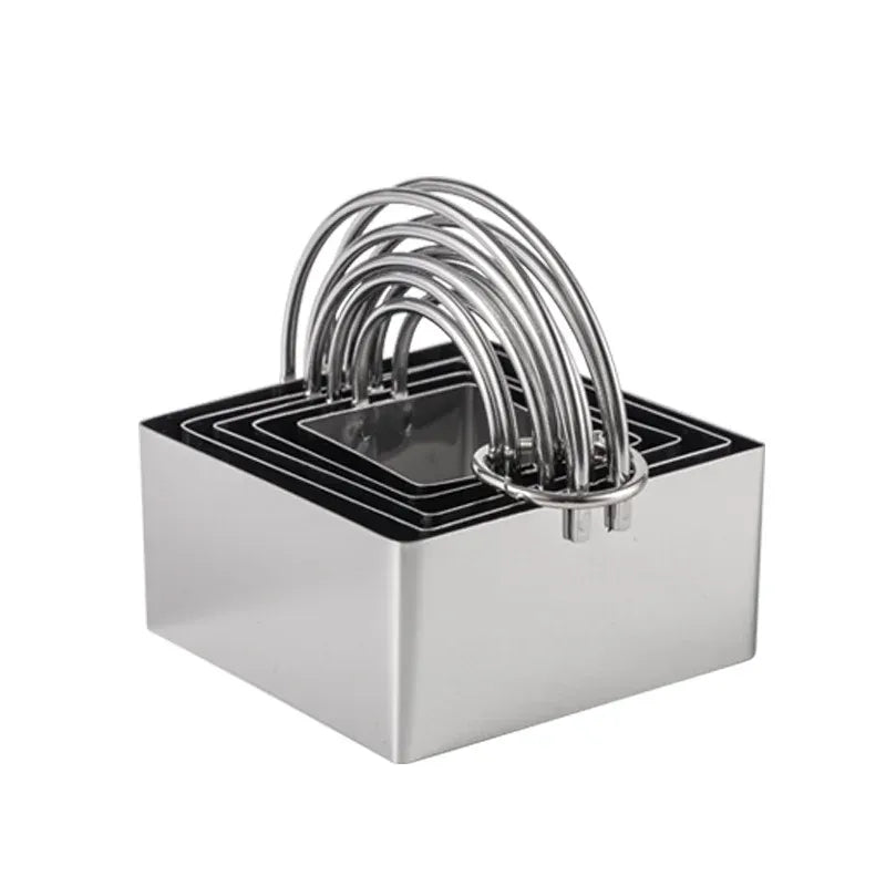 Emporte-pièces à biscuits en acier inoxydable - Set de 5 pièces emportepieces