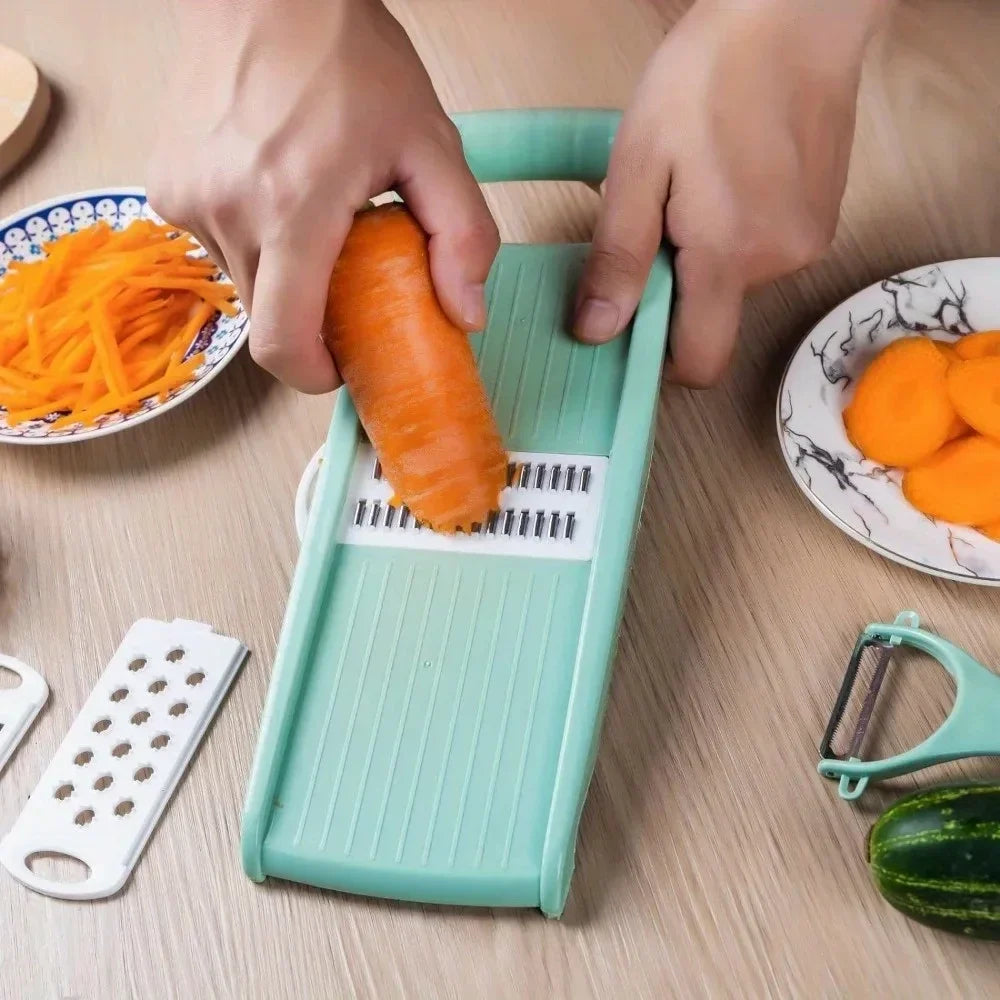râpe à légumes ajustable pour trancher oignons
