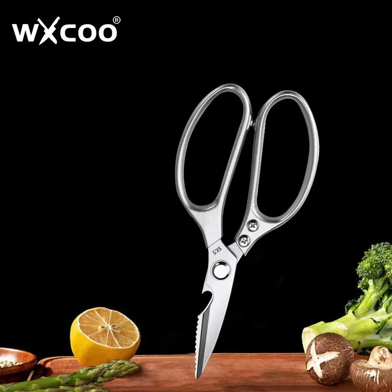 ciseaux de cuisine pour découpe rapide en inox