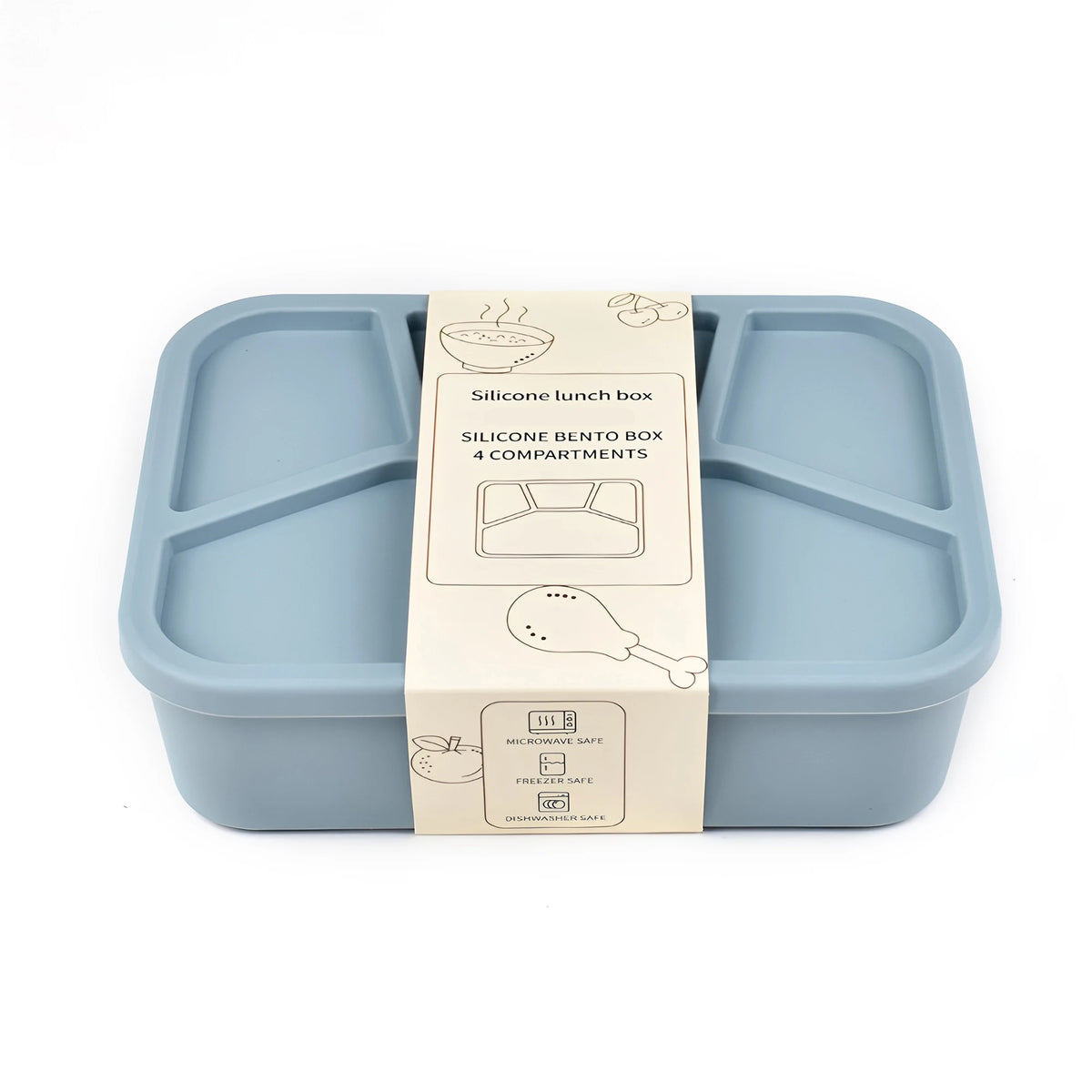 conteneur alimentaire en silicone pour portions contrôlées