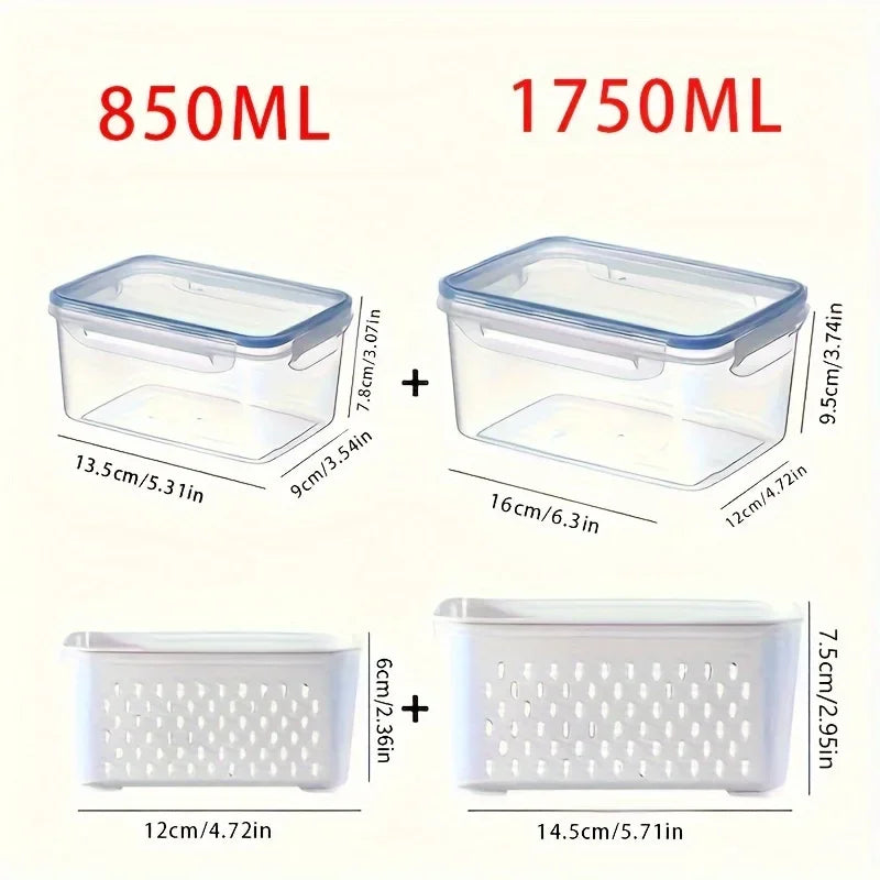 solutions de rangement hermétiques pour cuisine