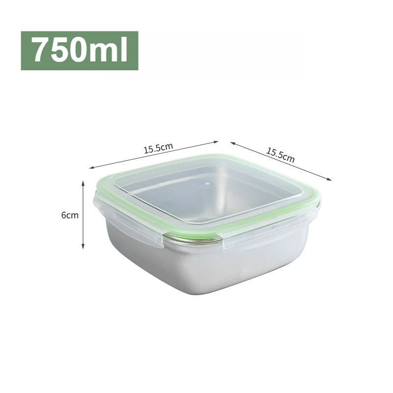 récipient hermétique 1200ml en acier inox