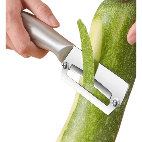 Éplucheur en Acier Inoxydable pour Courges et Fruits Épais