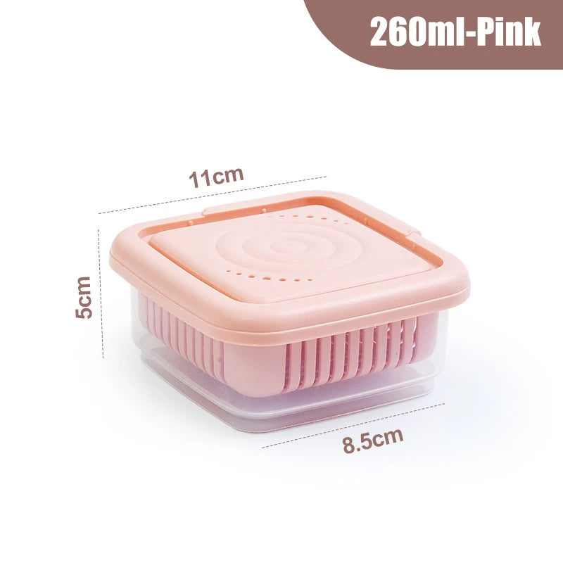 conteneur hermétique en plastique pour frigo