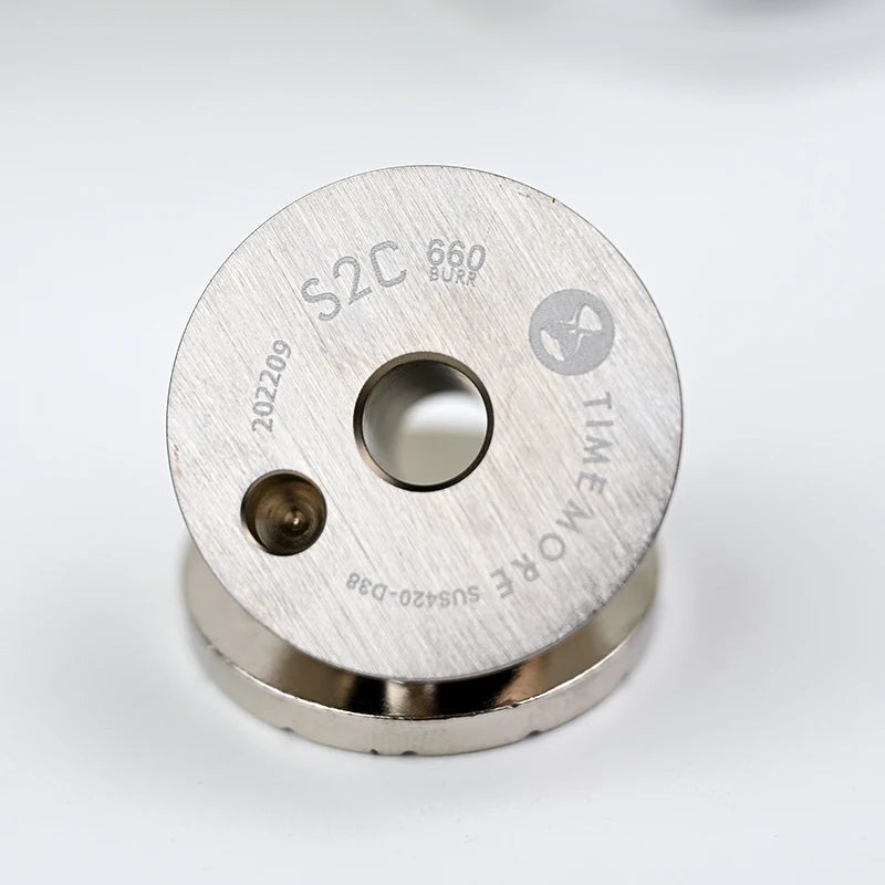 Meule extérieure en inox du moulin manuel