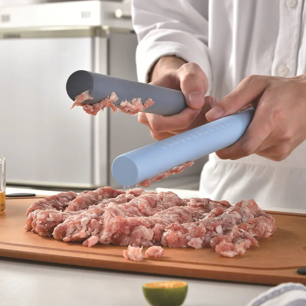 rouleau à pâtisserie en silicone avec graduation