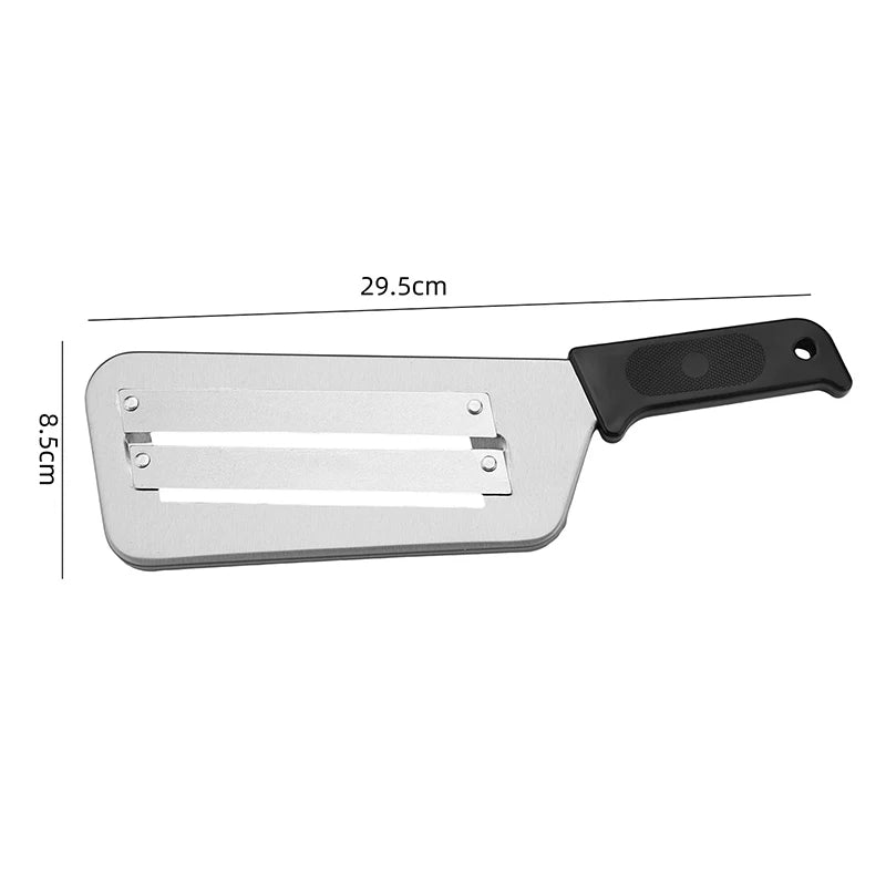 Coupe-légumes Inox Multifonction avec Poignée | Slicer de Chou
