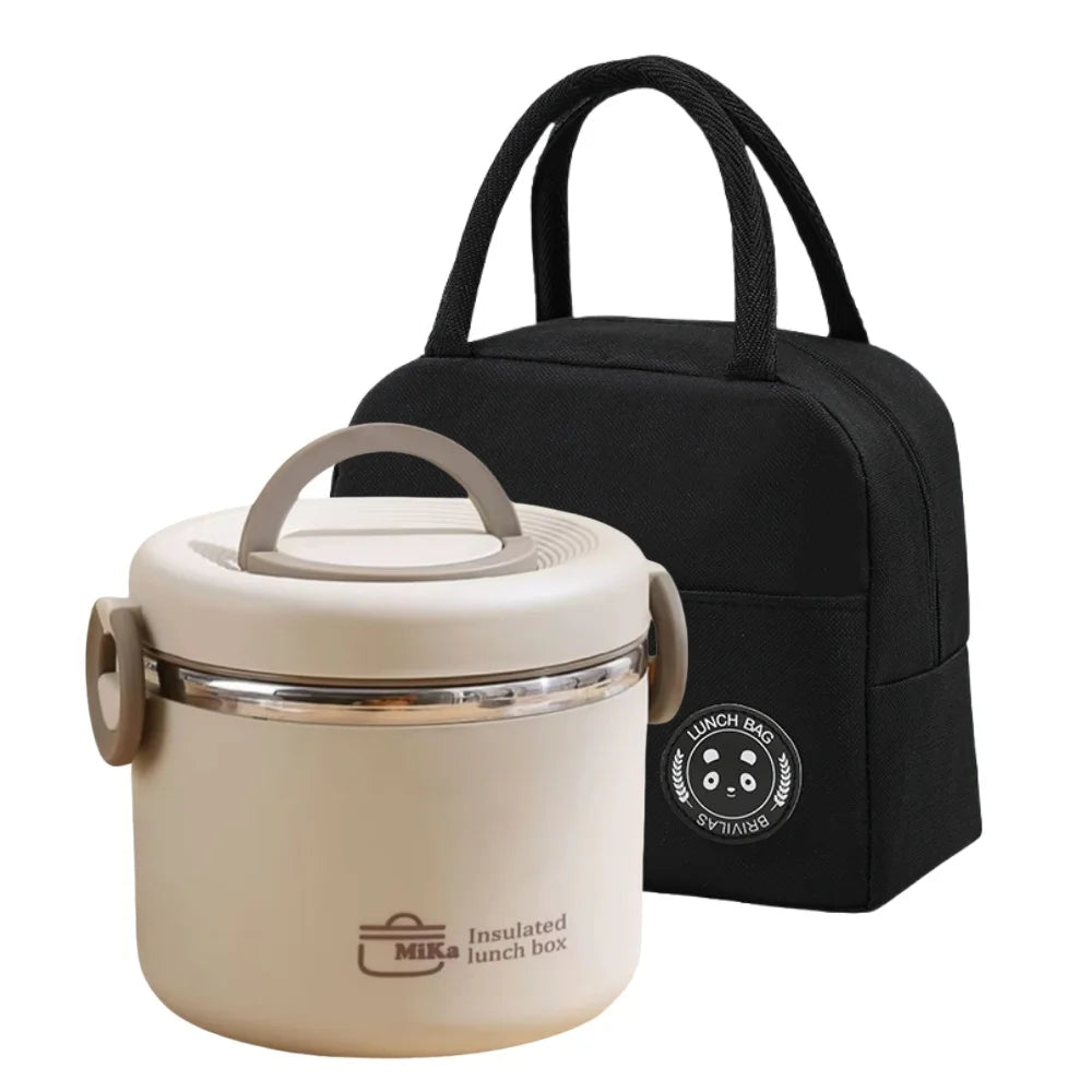 boîte repas durable en acier 1100ml