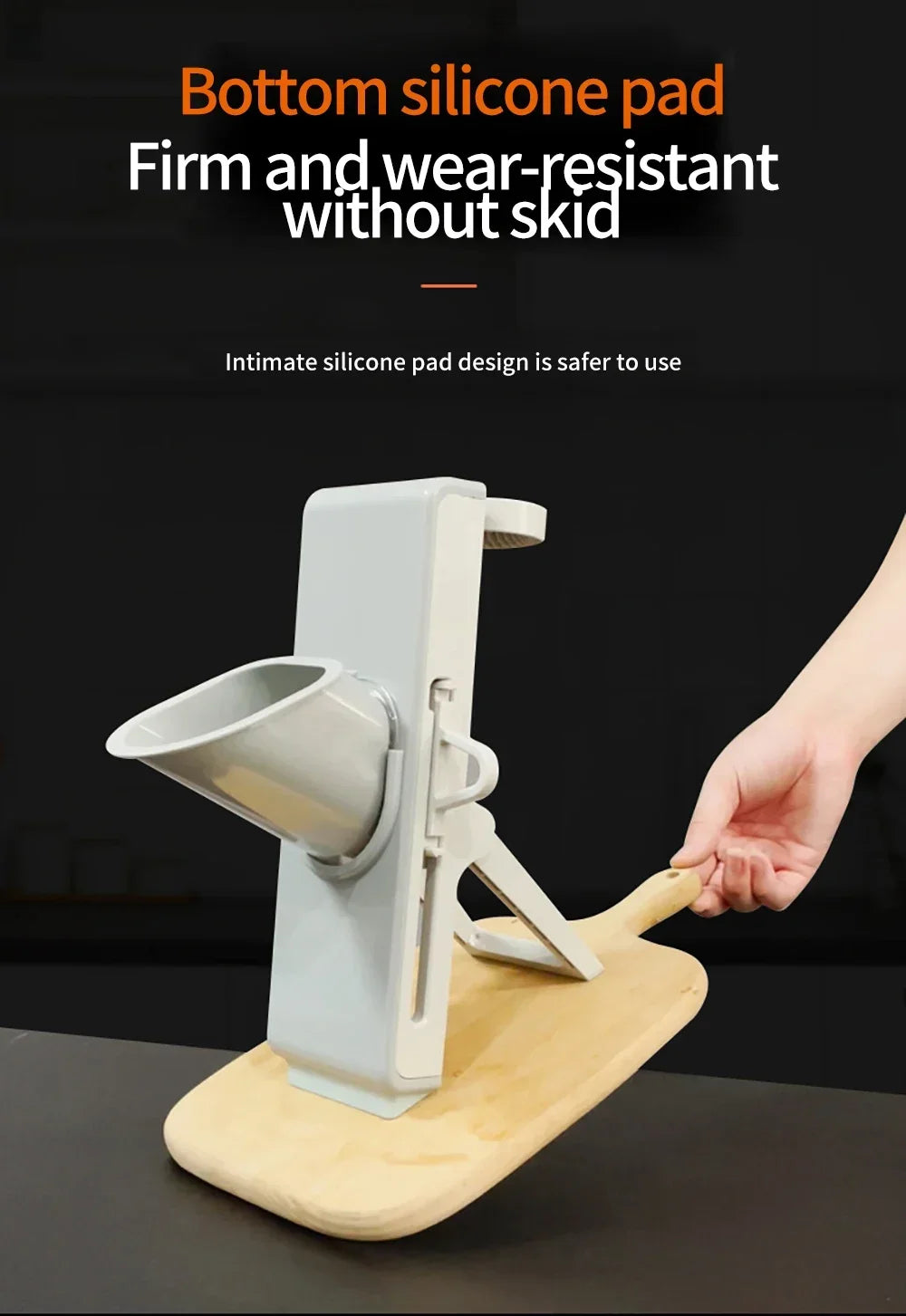 mandoline pratique pour recettes de cuisine
