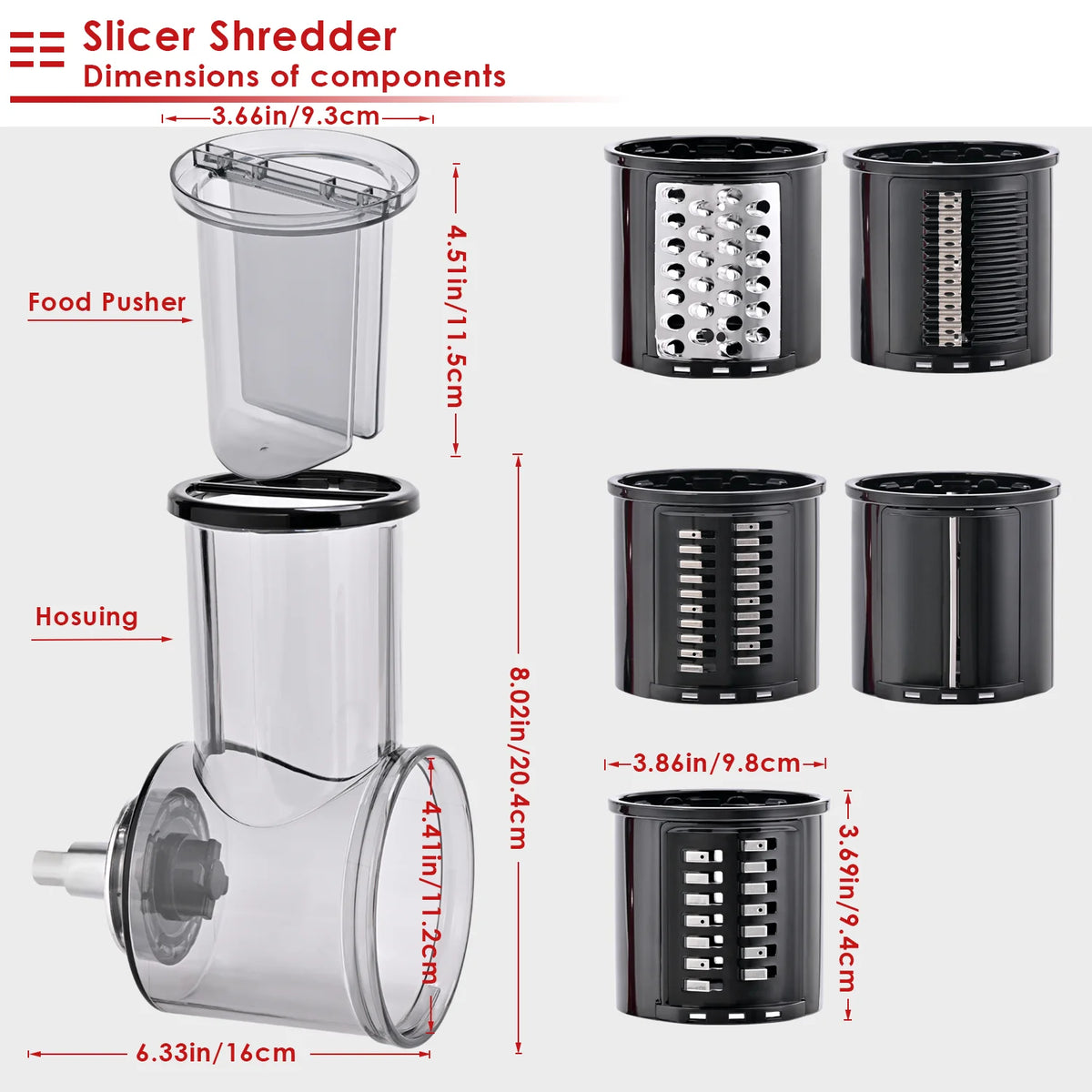 râpe manuelle compatible robot KitchenAid