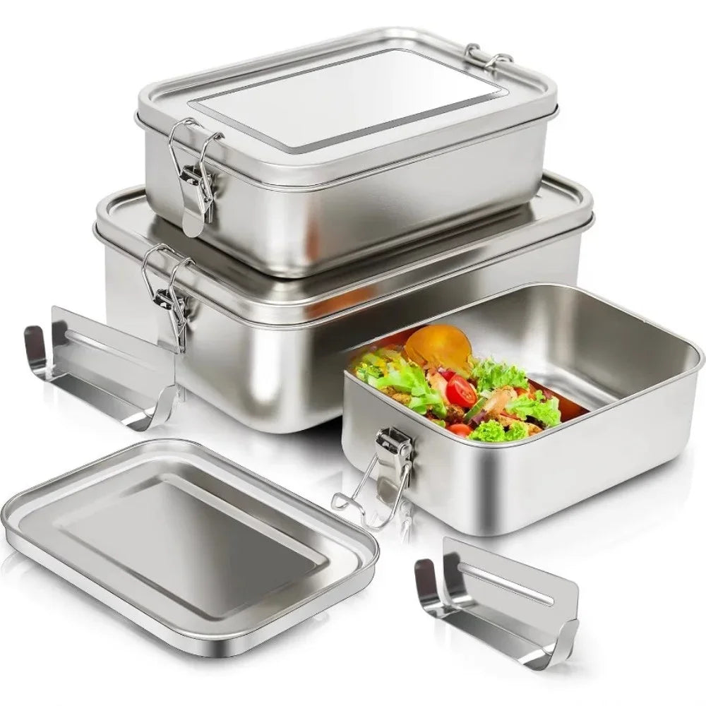 Gamelle en Inox hermétique de 850 à 2400 ml