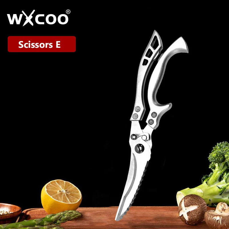 ciseaux en inox pour chef cuisinier