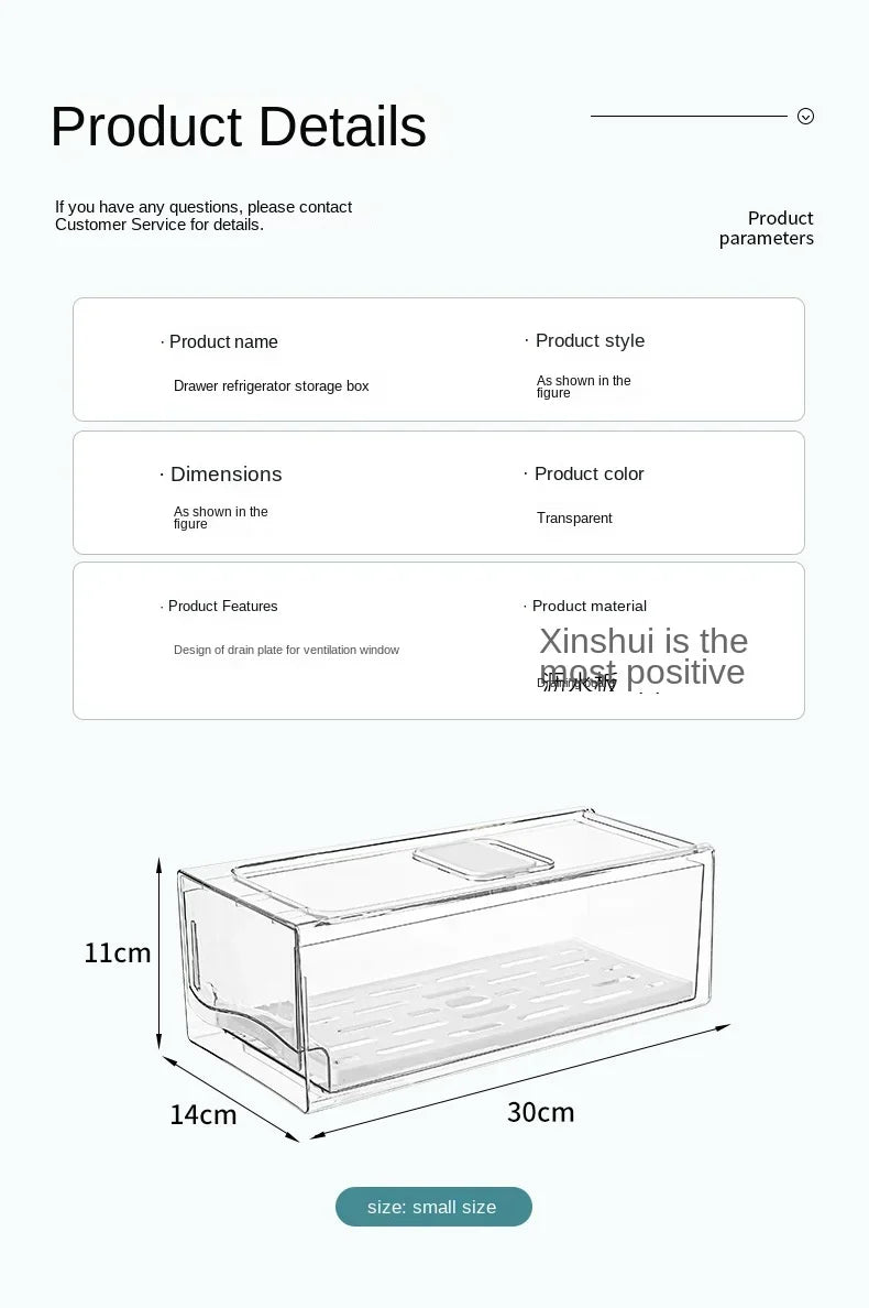 organisateur empilable pour frigo