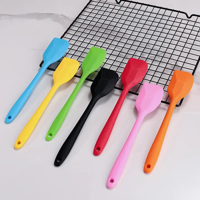Spatule Silicone Multicolore Résistante à la Chaleur pour Pâtisserie spatule en silicone