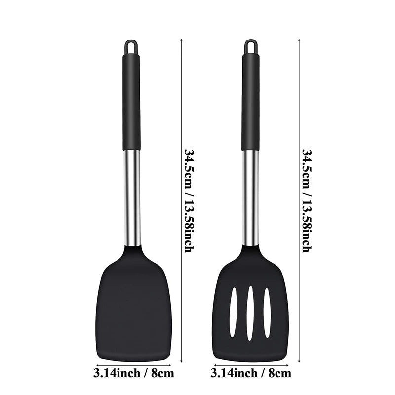 spatules de cuisine résistantes à la chaleur