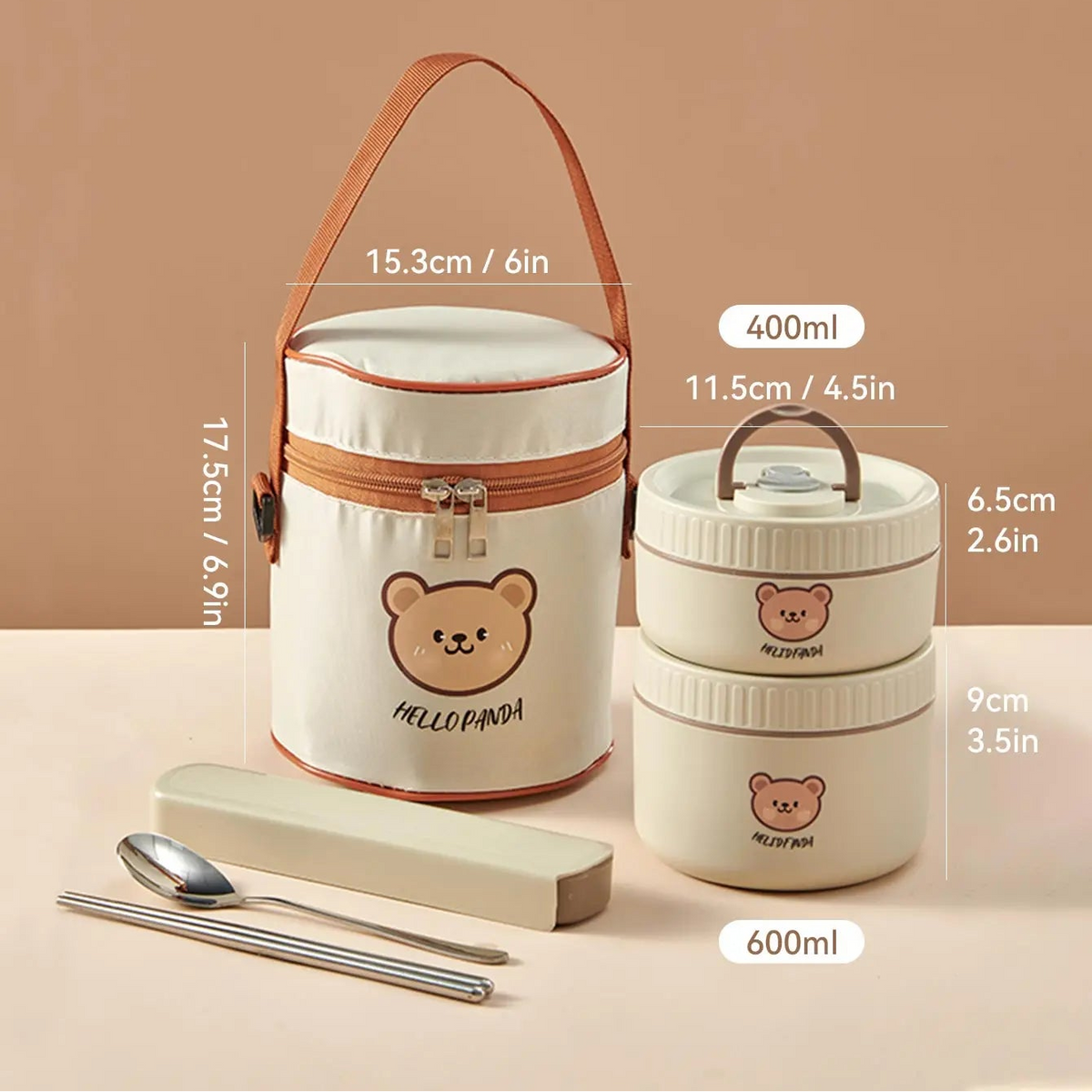 Bento Isotherme 10L Inox 304 Compartimenté Élégant Et Mignon