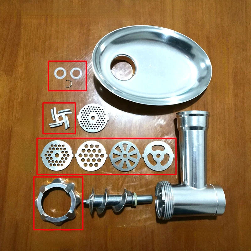 accessoires pour hachoir à viande inox