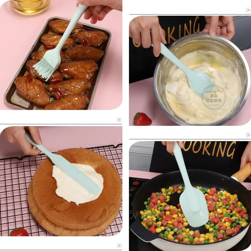 spatule souple en silicone pour cuisson