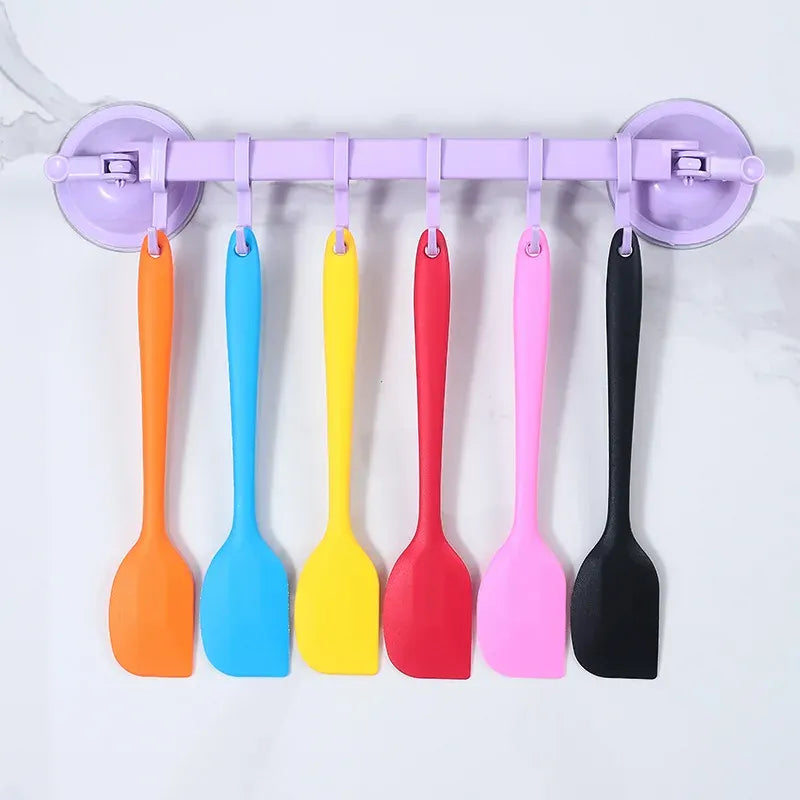 Spatule Silicone Multicolore Résistante à la Chaleur pour Pâtisserie spatule en silicone