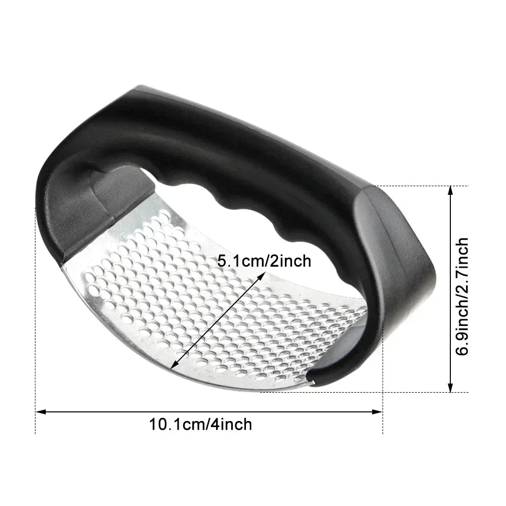 Ustensile de cuisine inox pour ail et gingembre