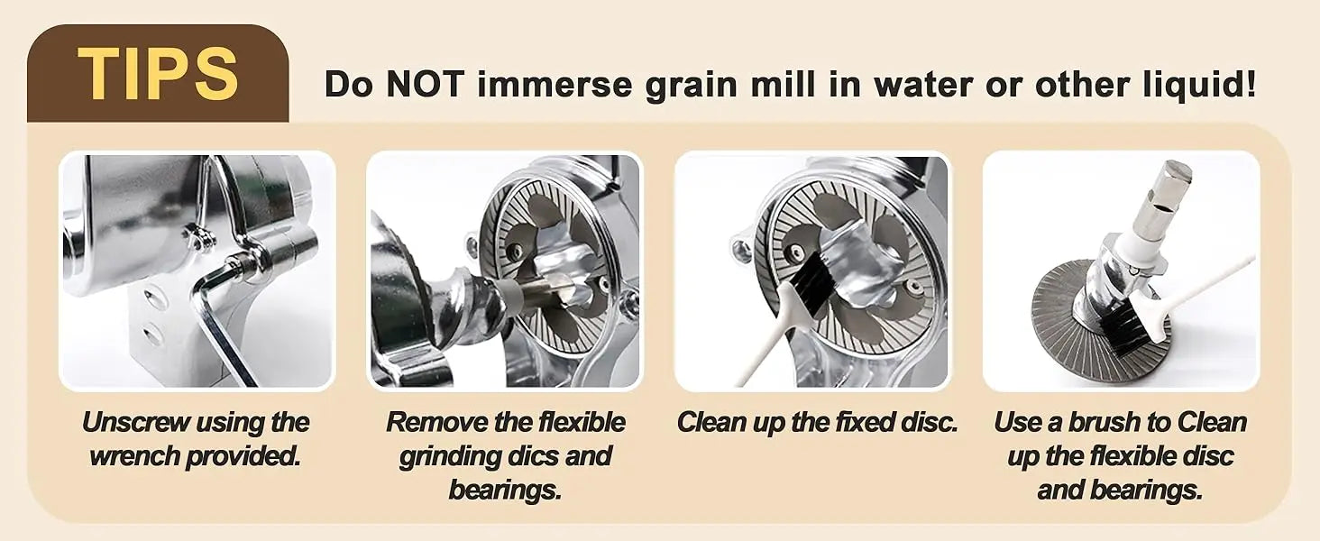 accessoire pratique pour moudre les grains
