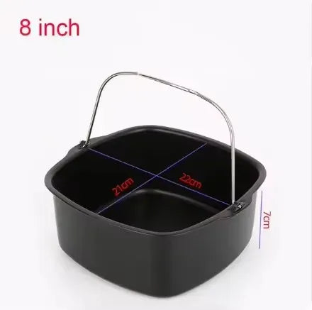 Kit Accessoires Air Fryer Réutilisables - Lot de 5 Pièces Air Fryer
