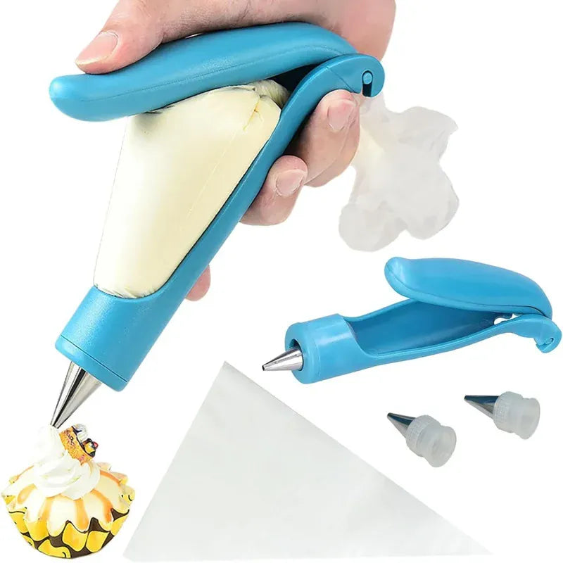 Poches à douilles pâtisserie 7 pièces réutilisables avec accessoires de décoration douillepoche