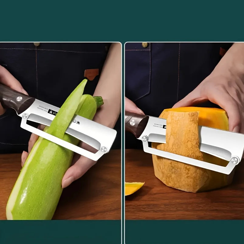 outil de cuisine éplucheur en acier inoxydable professionel