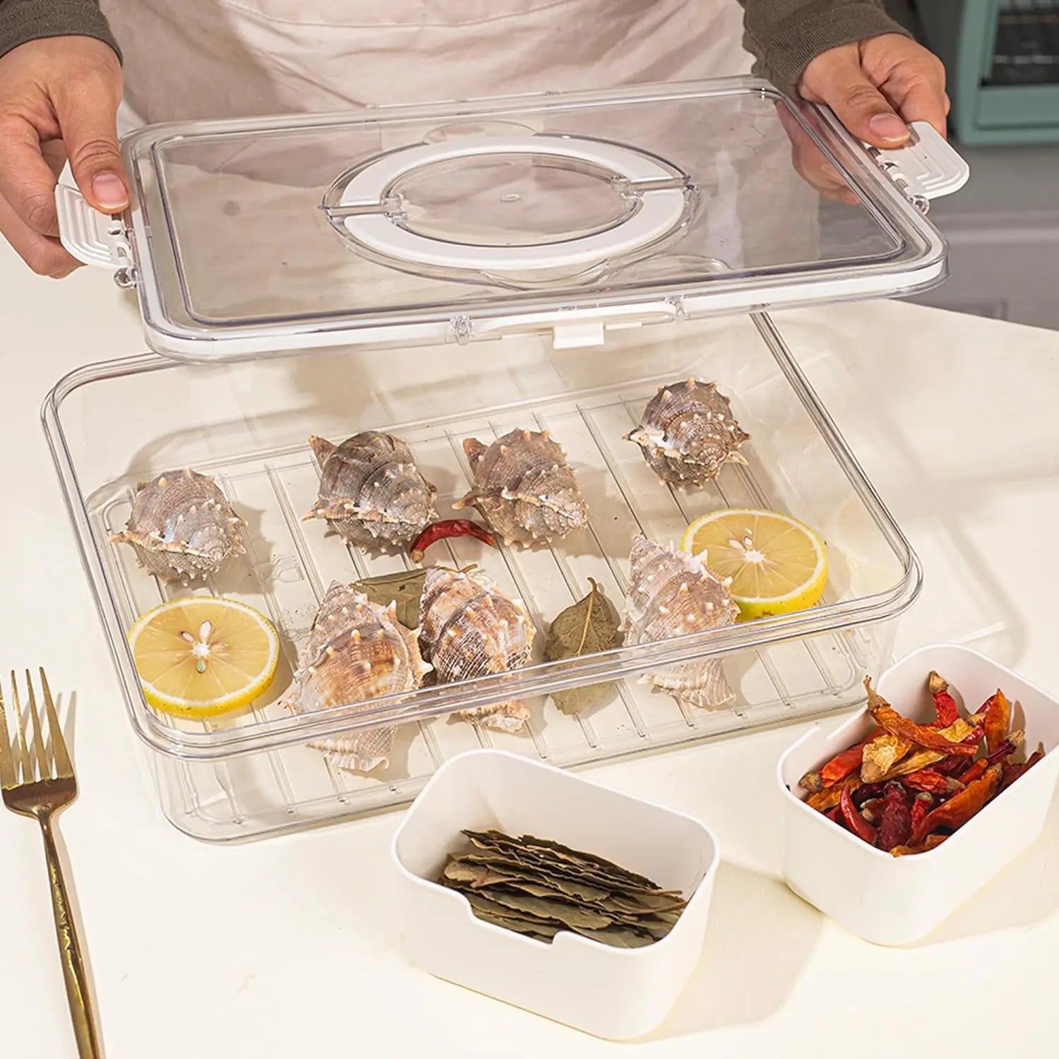 conteneur empilable pour petits plats