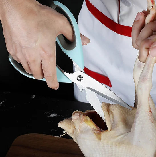 ciseaux de cuisine avec casse-noix intégré