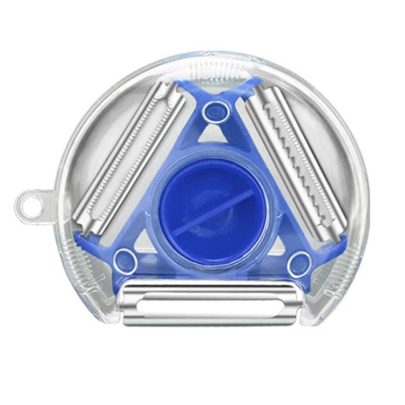 Éplucheur Multifonction en Acier Inoxydable | Lot de 3 Outils de Cuisine