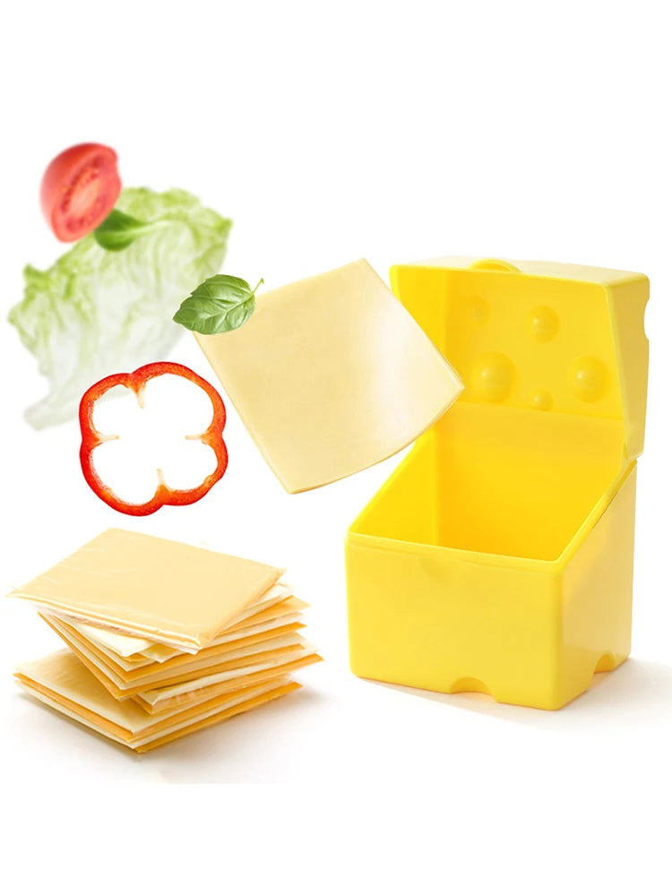boîte en plastique pour stockage de fromage