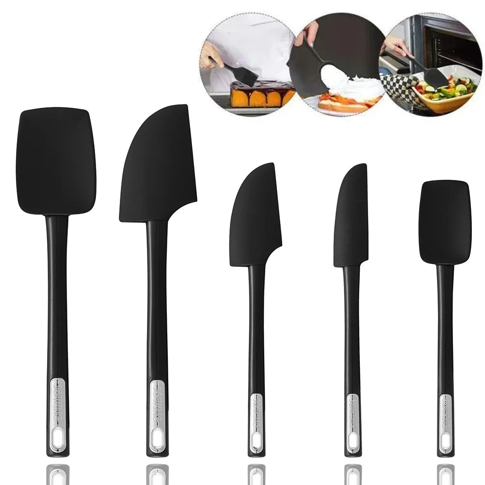 Set Spatules Silicone 5 pièces | Résistantes aux hautes températures