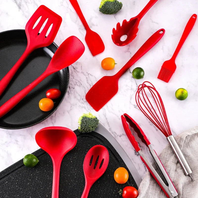 accessoires de cuisine en silicone 10 pièces