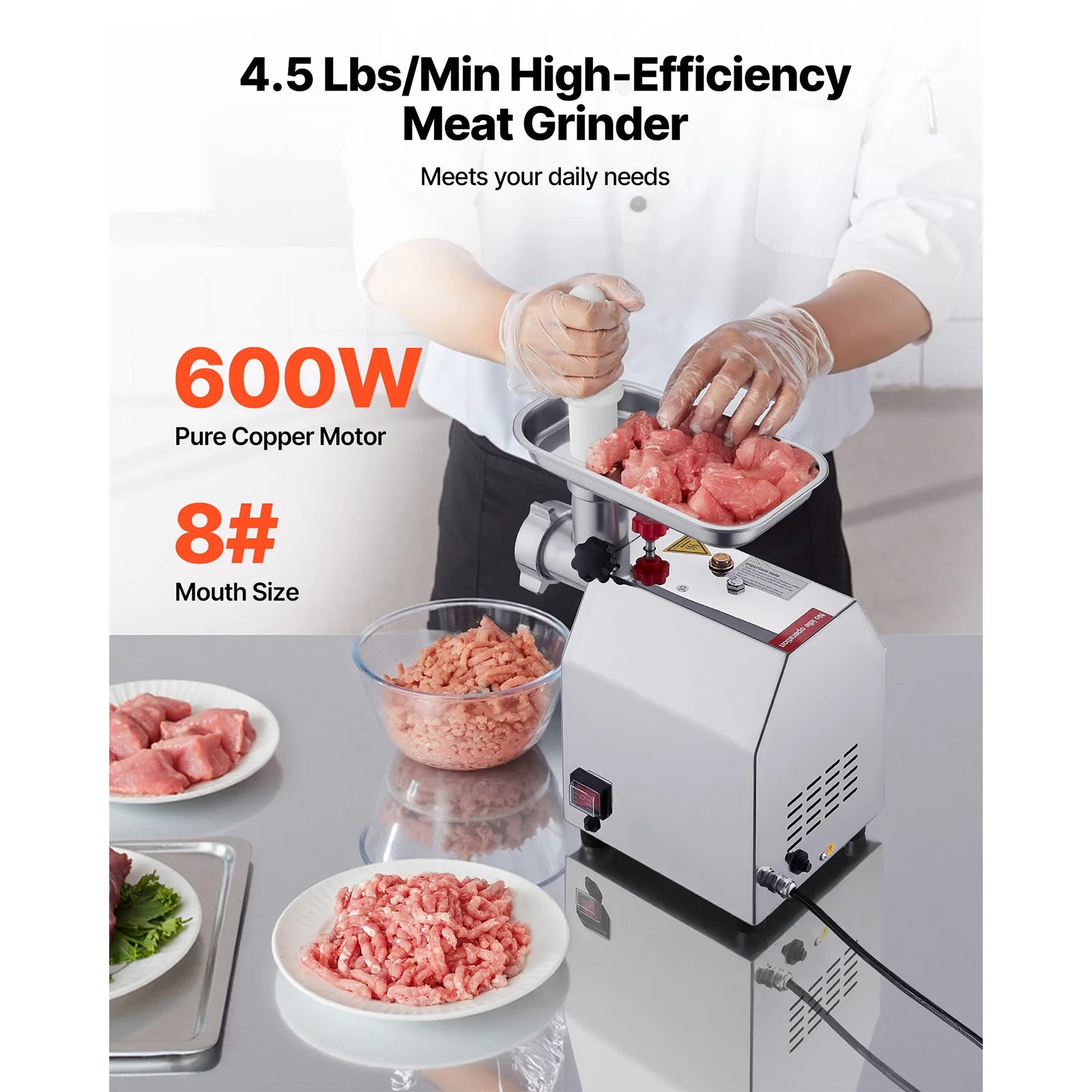 hachoir à viande pratique et efficace