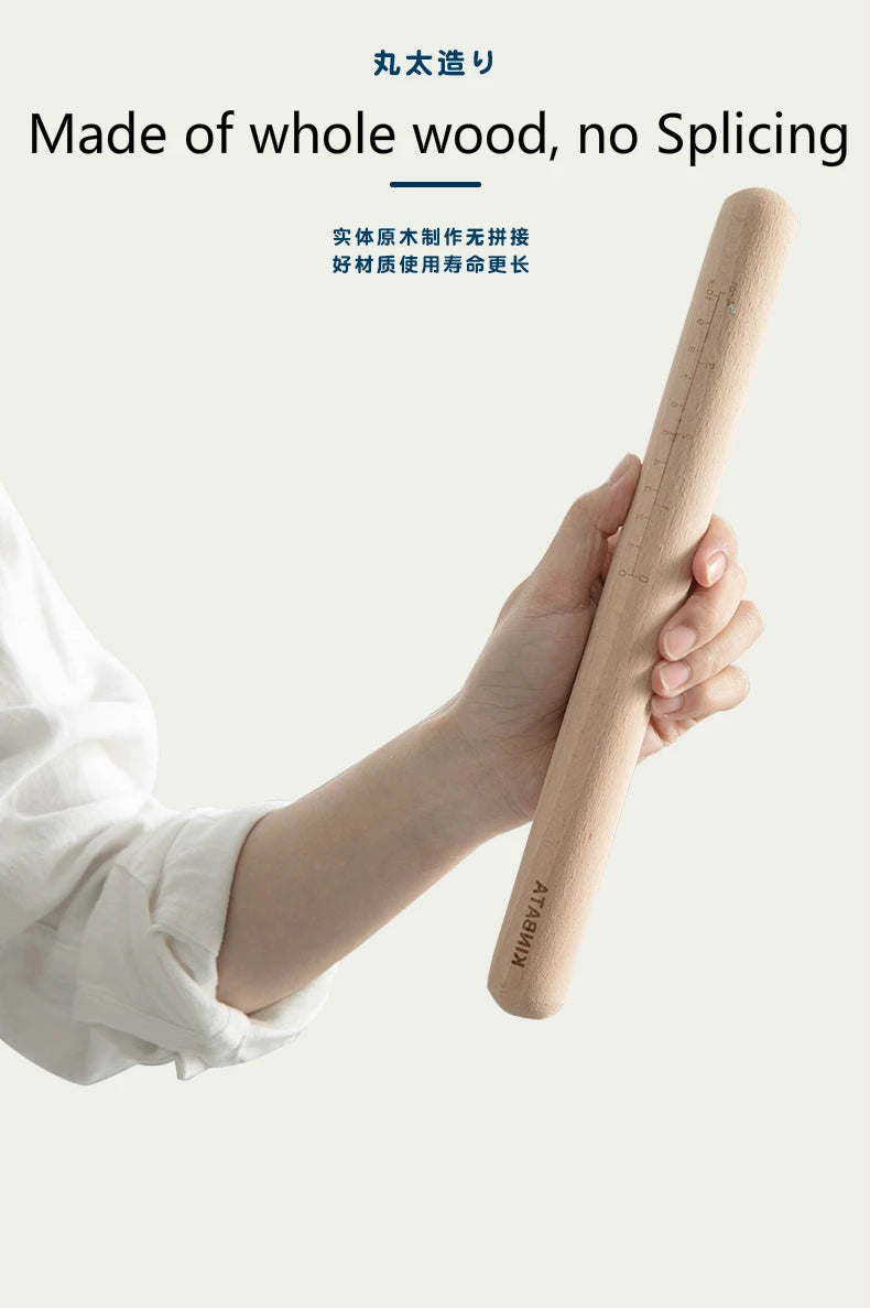 rouleau en bois dimensions standards